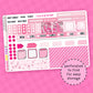 Pink Peppermint Hobonichi Weeks Weekly Kit