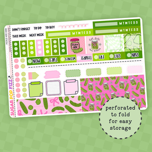 Pickle Hoe Hobonichi Weeks Weekly Kit