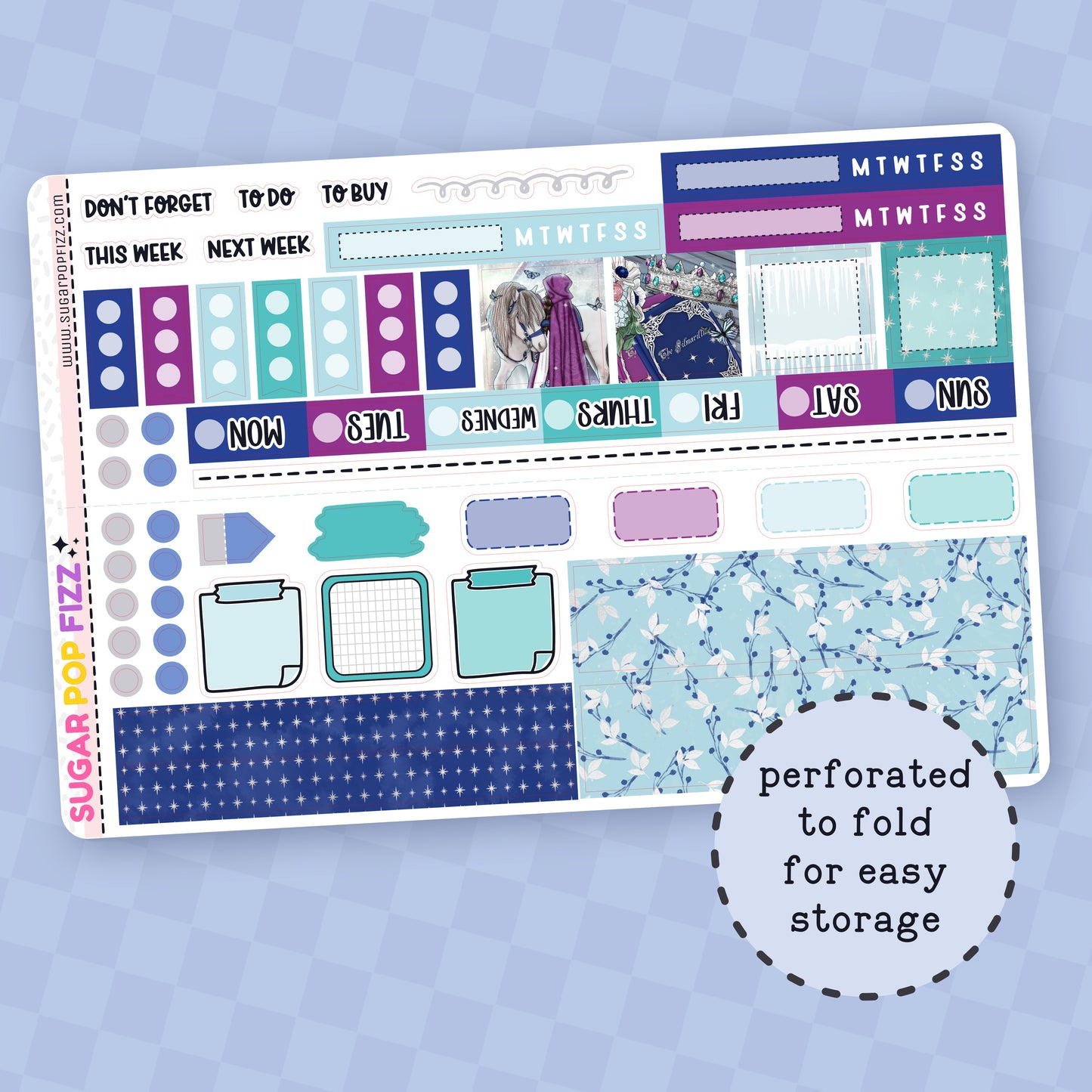 Winter Woods Hobonichi Weeks Weekly Kit