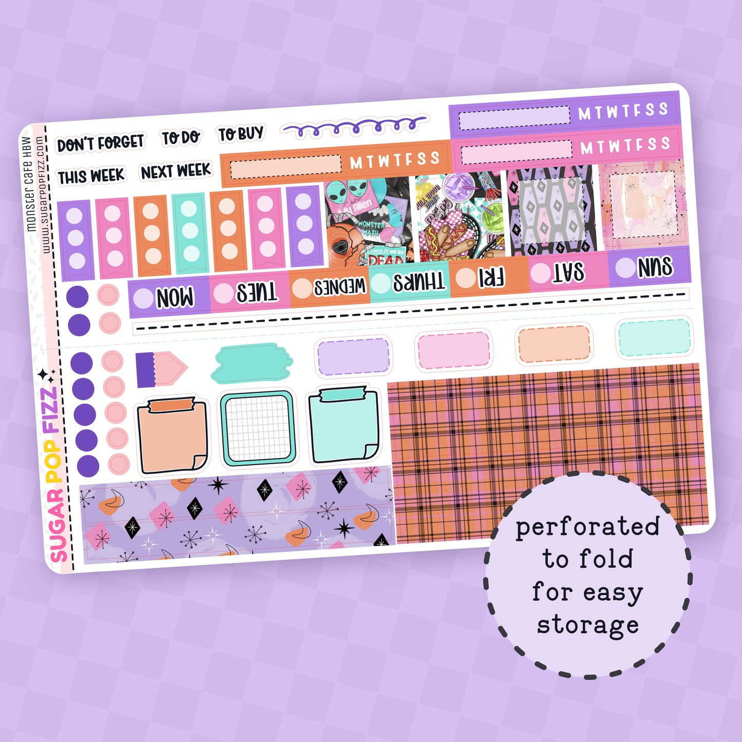 Monster Cafe Hobonichi Weeks Weekly Kit