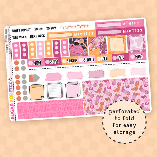 Cowboy Festival Hobonichi Weeks Weekly Kit
