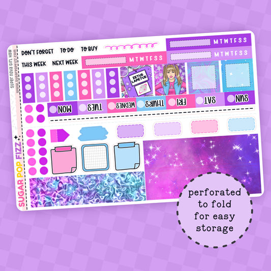 Super Nova Girl Hobonichi Weeks Weekly Kit