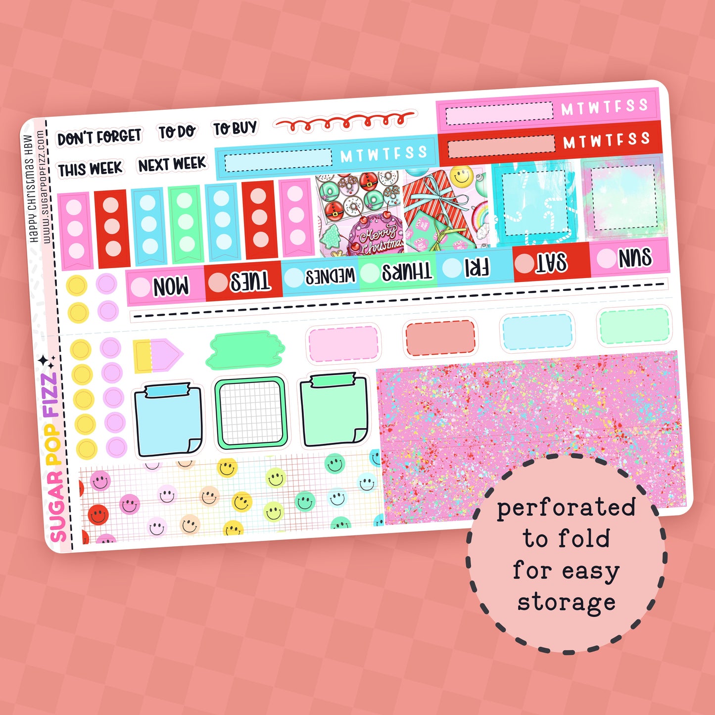 Happy Christmas Hobonichi Weeks Weekly Kit