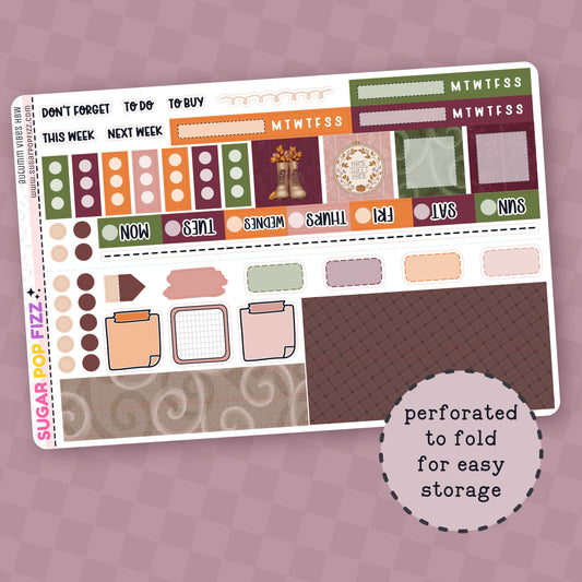 Autumn Vibes Hobonichi Weeks Weekly Kit