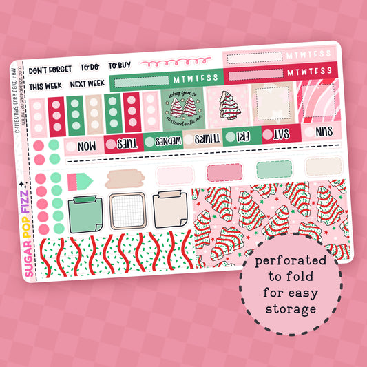 Christmas Tree Cake Hobonichi Weeks Weekly Kit