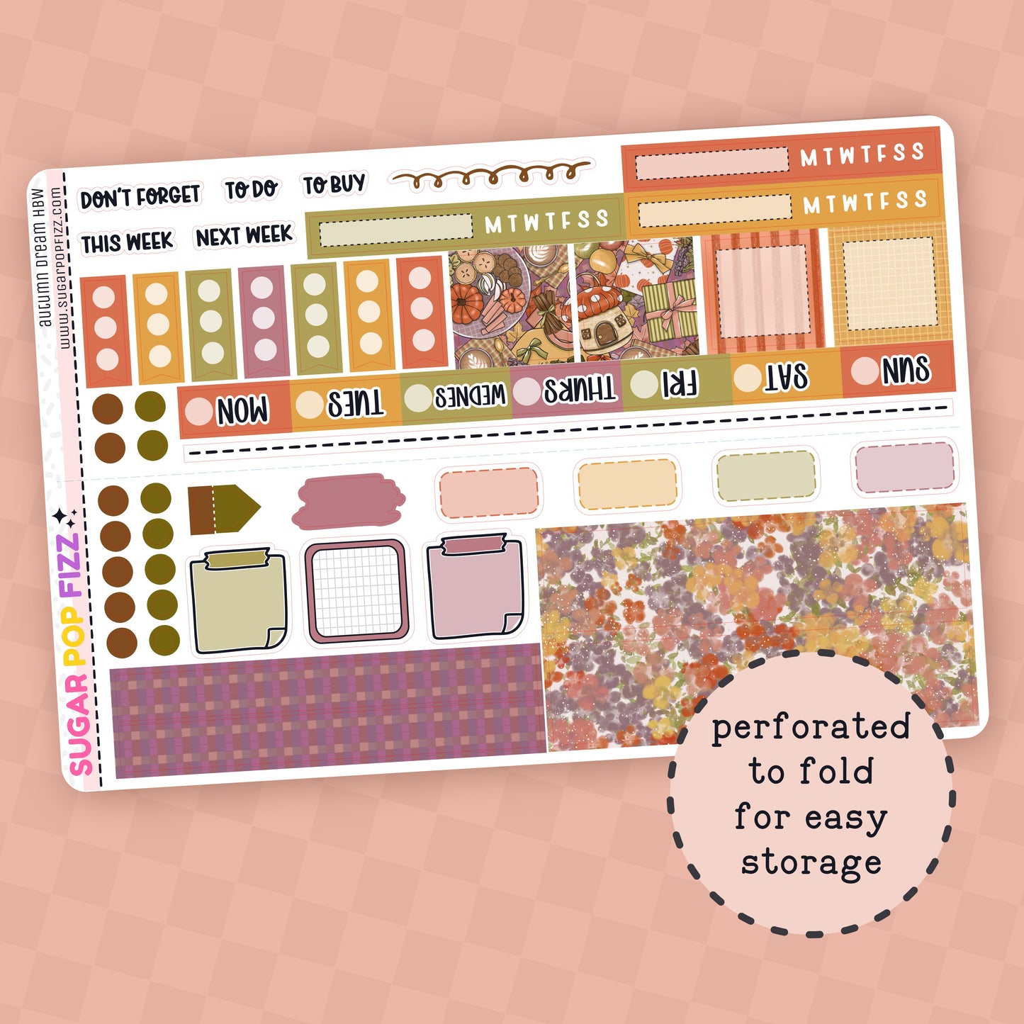 Autumn Dream Hobonichi Weeks Weekly Kit