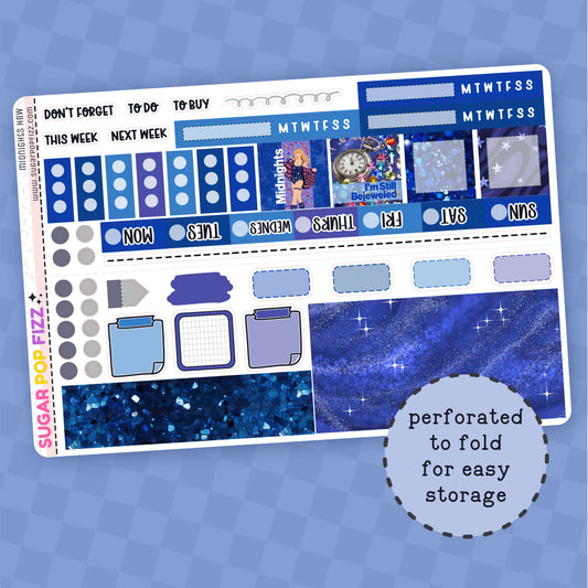 Midnights Hobonichi Weeks Weekly Kit