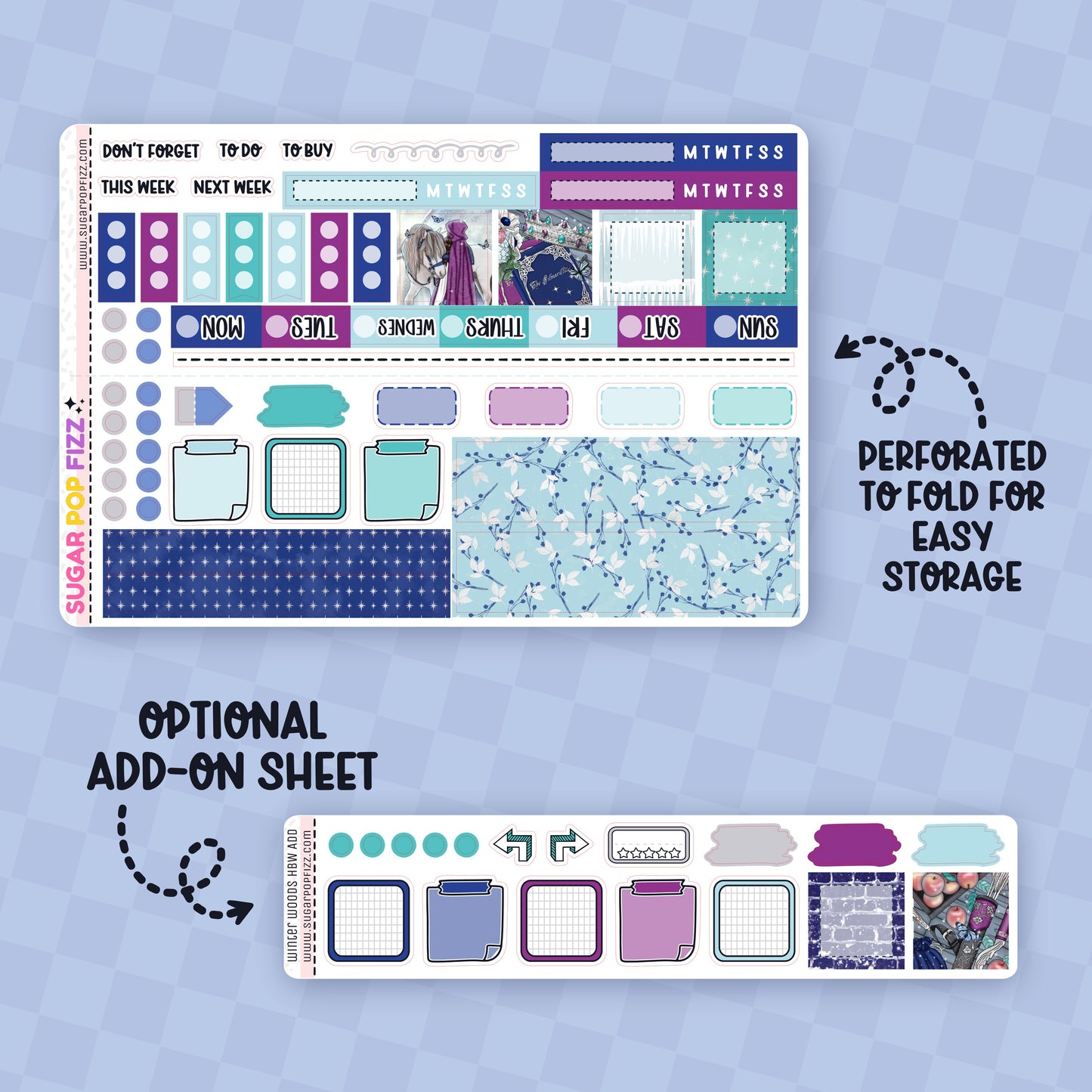 Winter Woods Hobonichi Weeks Weekly Kit