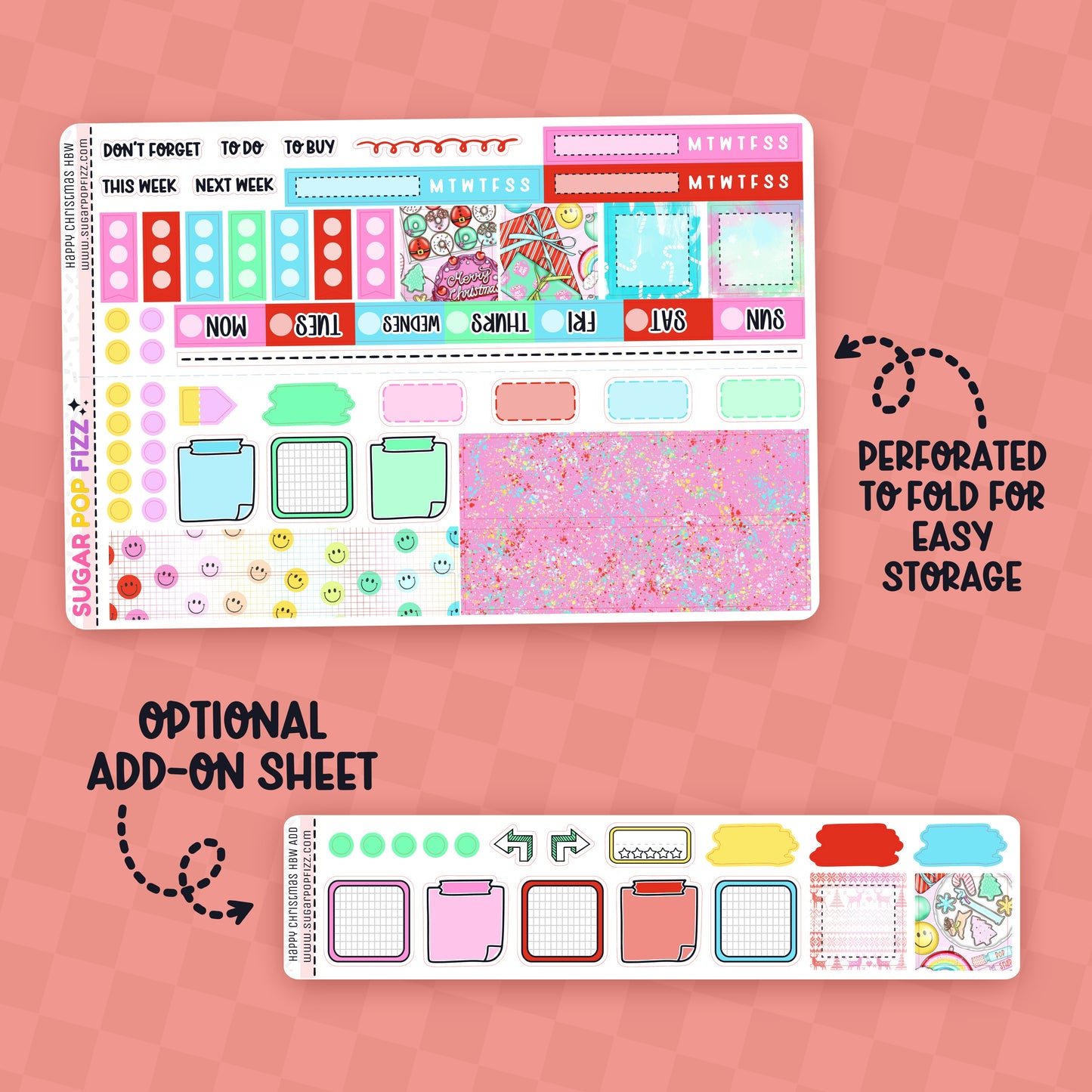 Happy Christmas Hobonichi Weeks Weekly Kit