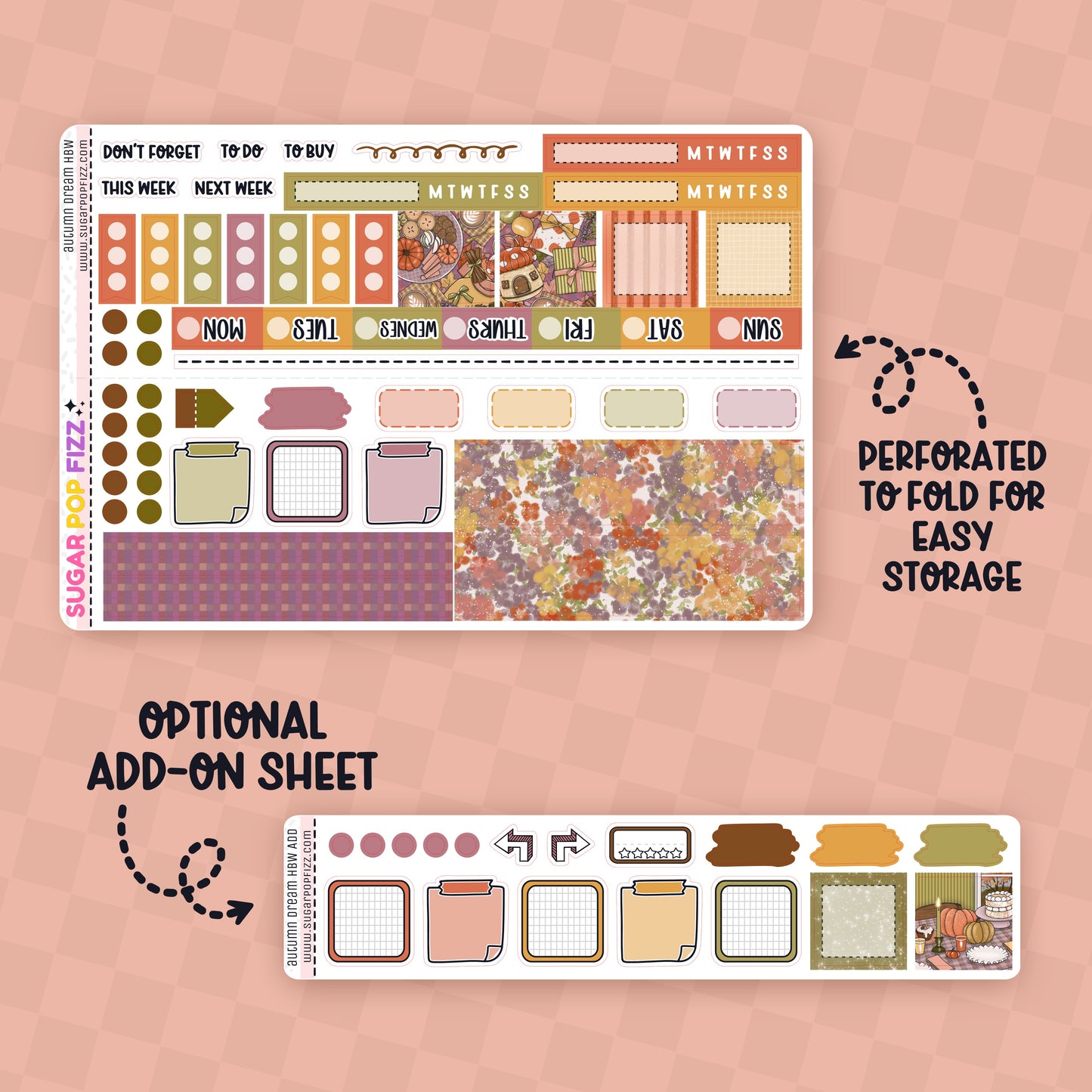 Autumn Dream Hobonichi Weeks Weekly Kit