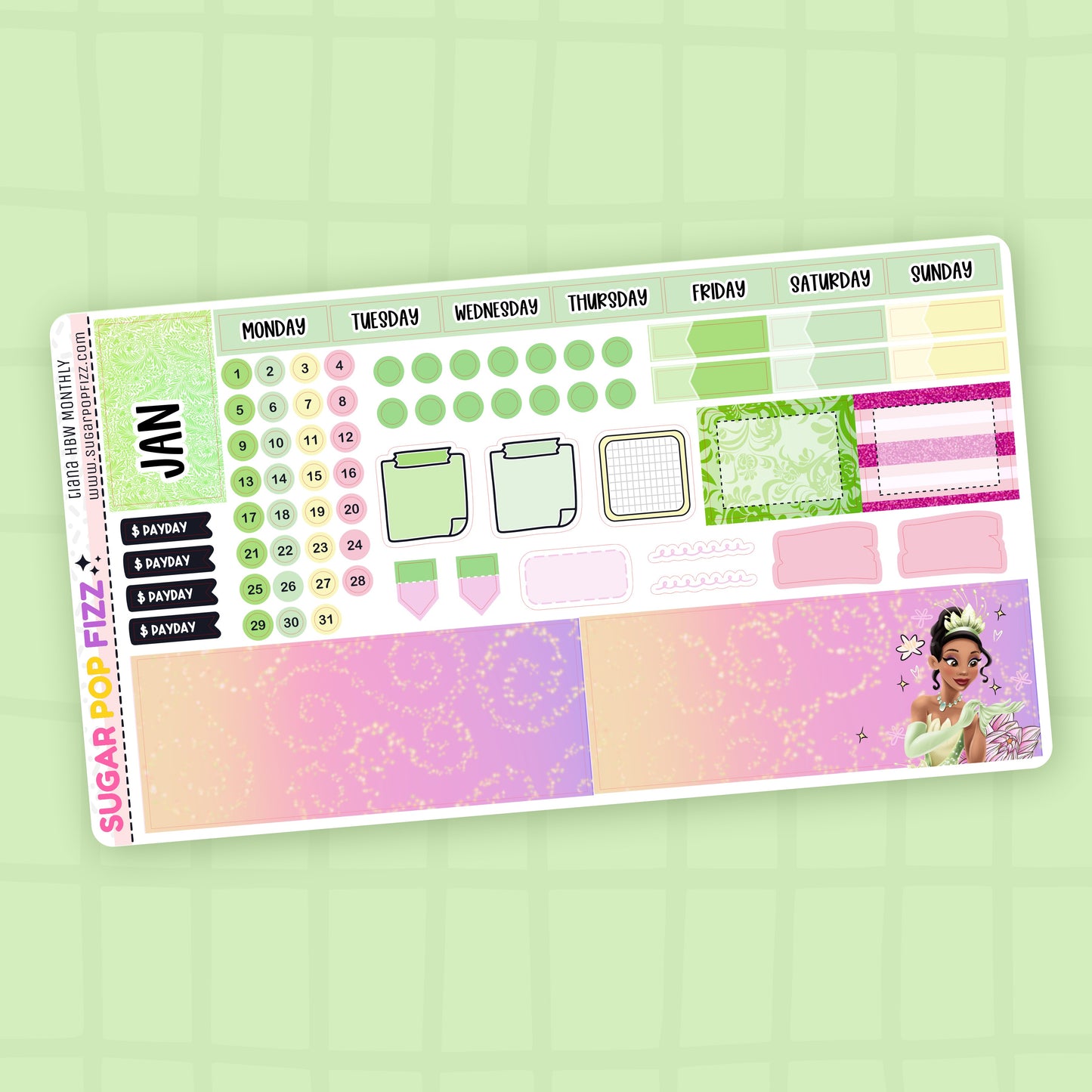 Tiana Hobonichi Weeks Monthly