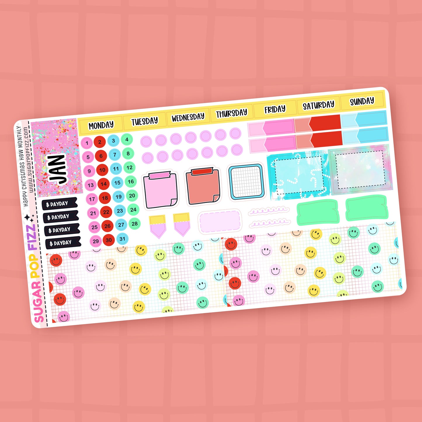 Happy Christmas Hobonichi Weeks Monthly