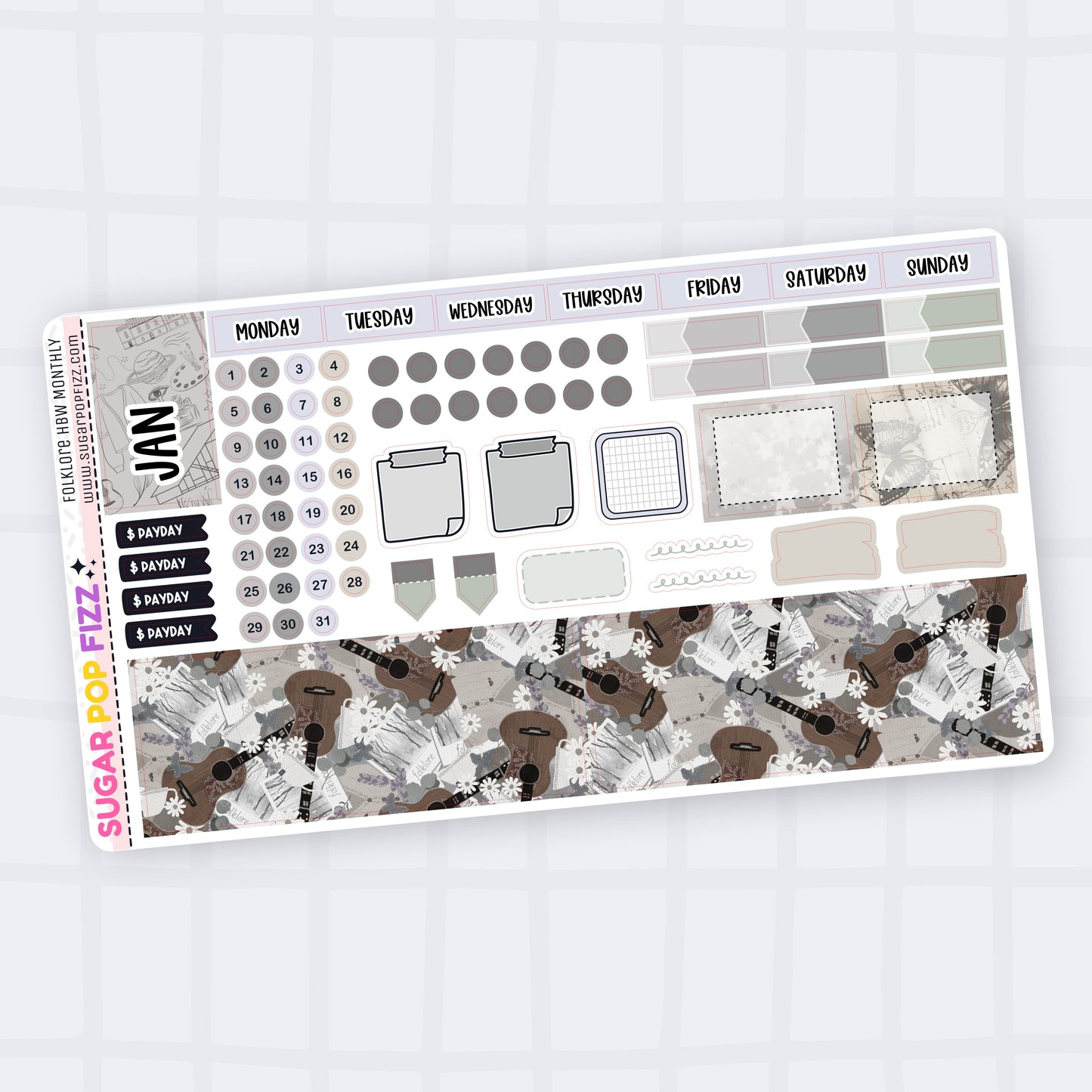 Folklore Hobonichi Weeks Monthly