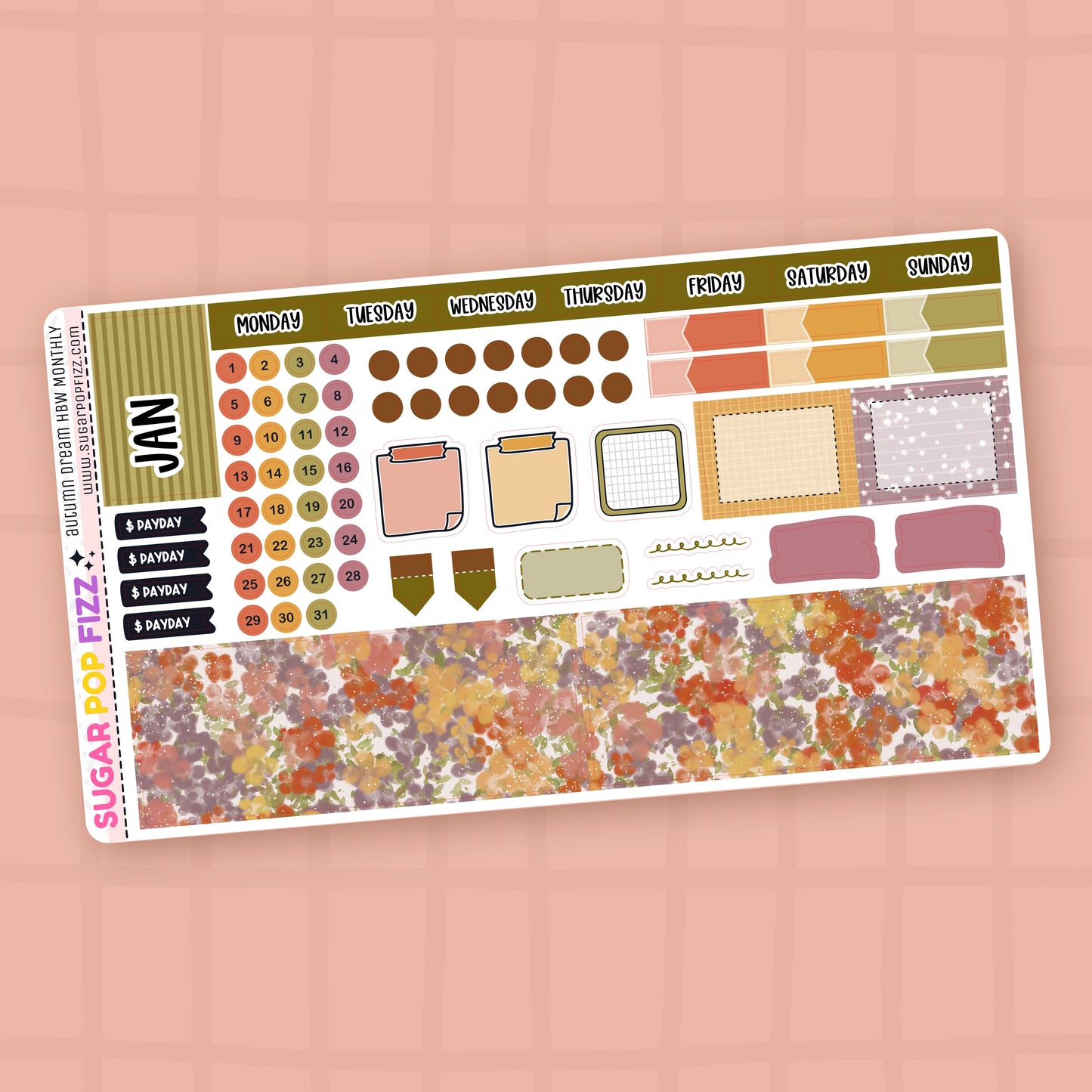 Autumn Dream Hobonichi Weeks Monthly