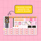 Pink Halloween Hobonichi Weeks Monthly