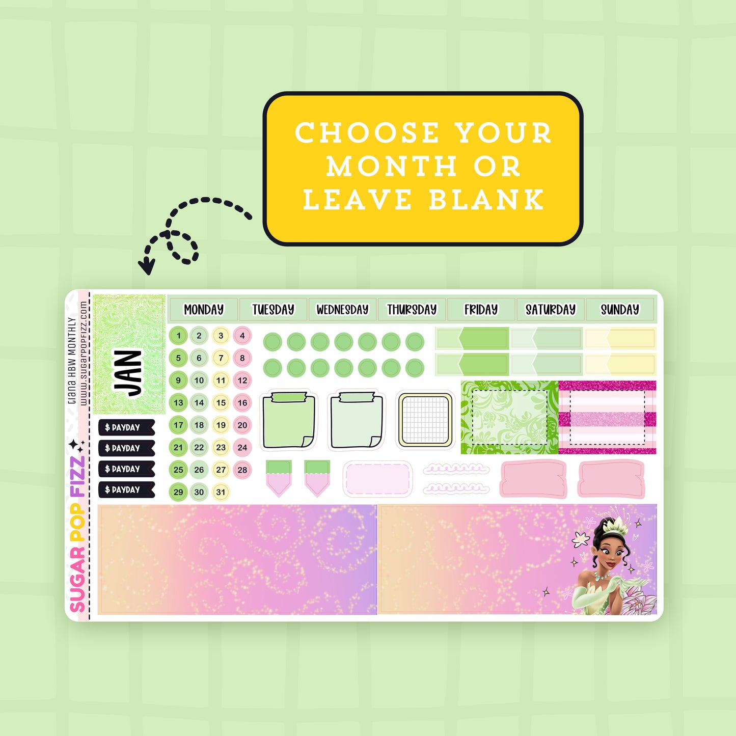 Tiana Hobonichi Weeks Monthly