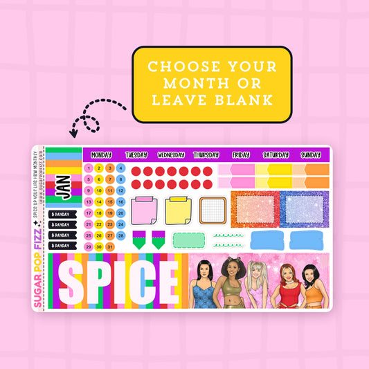 Spice Up Your Life Hobonichi Weeks Monthly