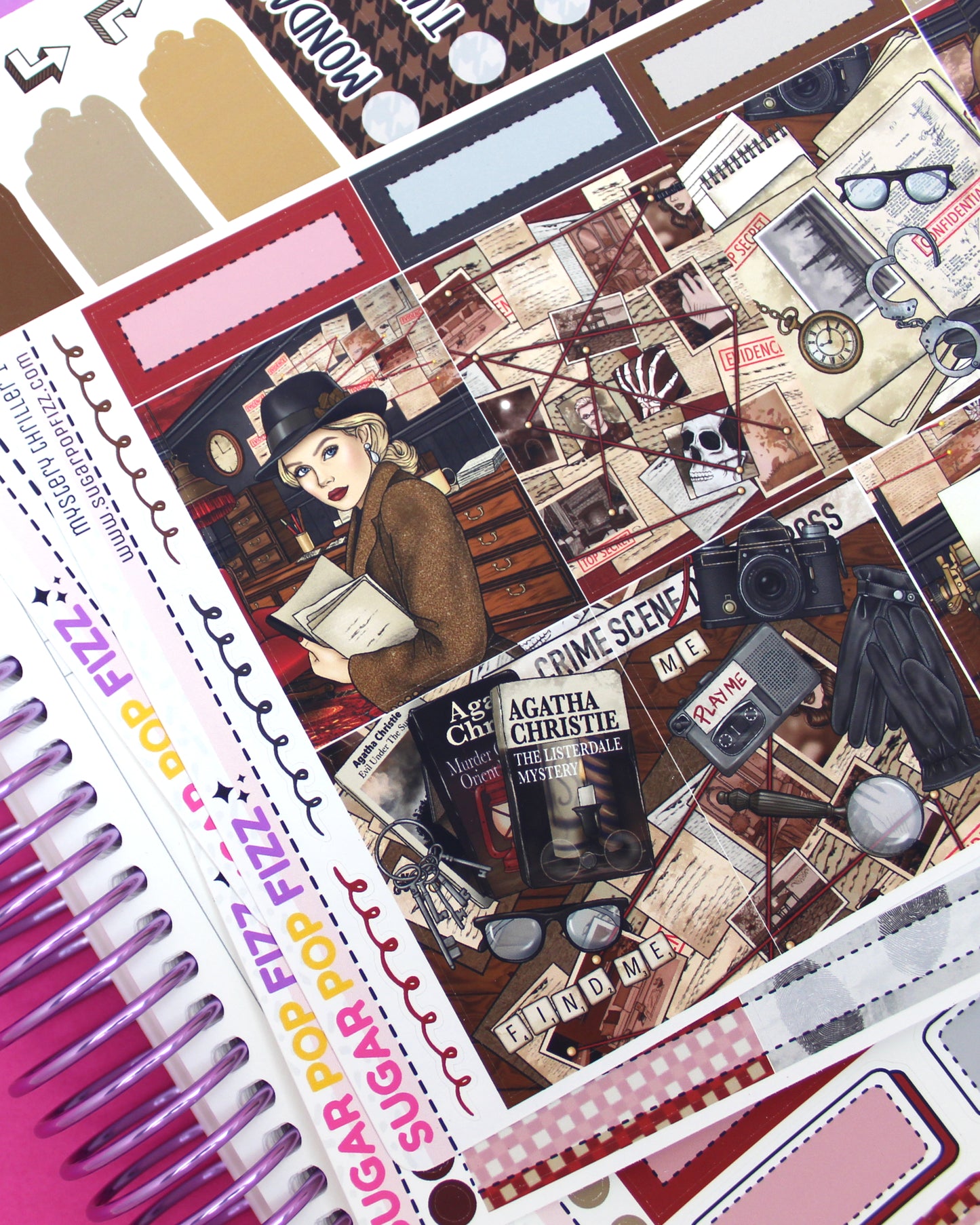 Mystery Thriller Standard Vertical Weekly Kit