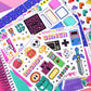 Retro Gamer Journaling Deco Stickers - JD225