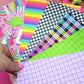 Bookish Rainbow Paper Pack - choose your paper - PPK101