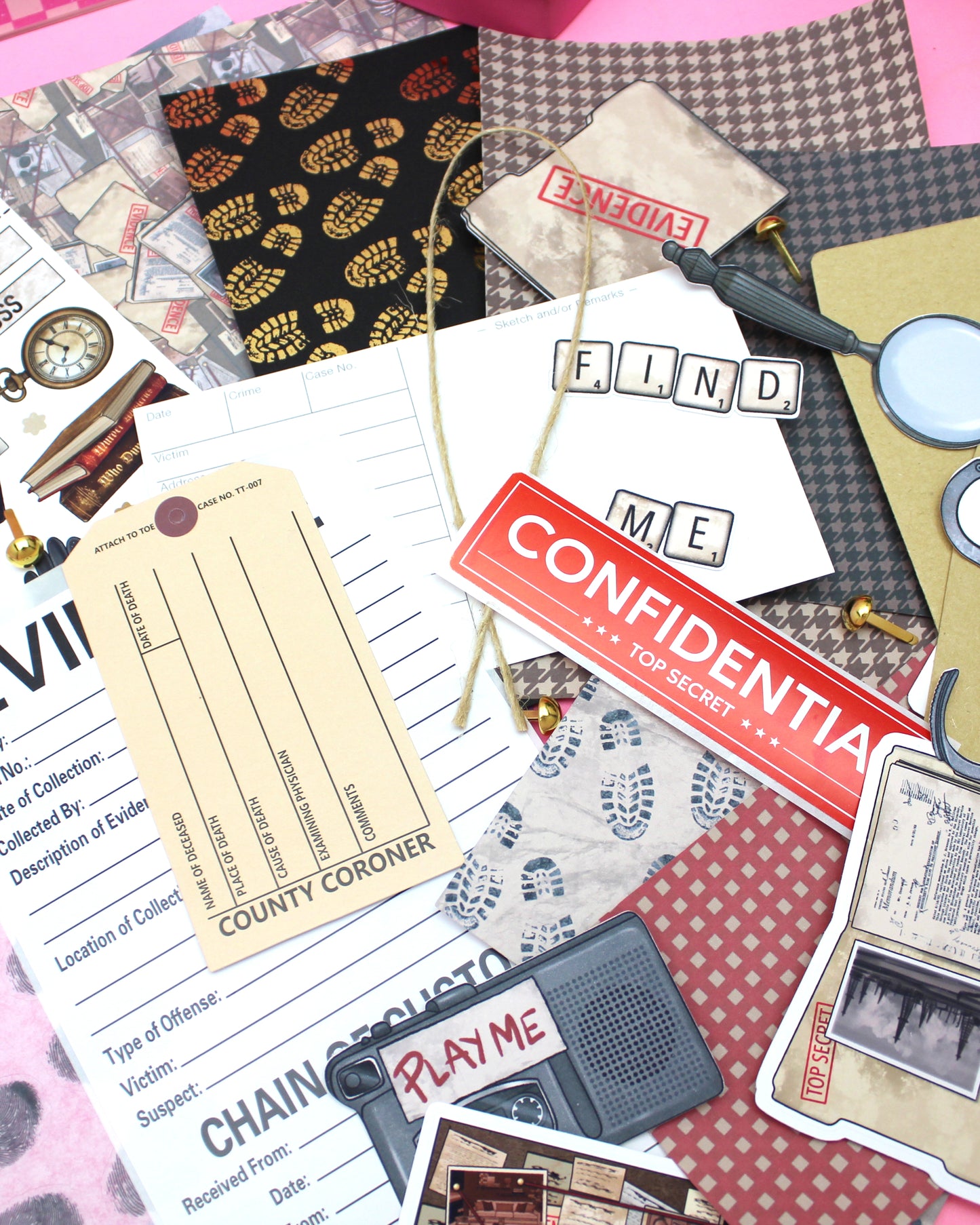 Mystery Thriller Scrap Pack (3 sizes)