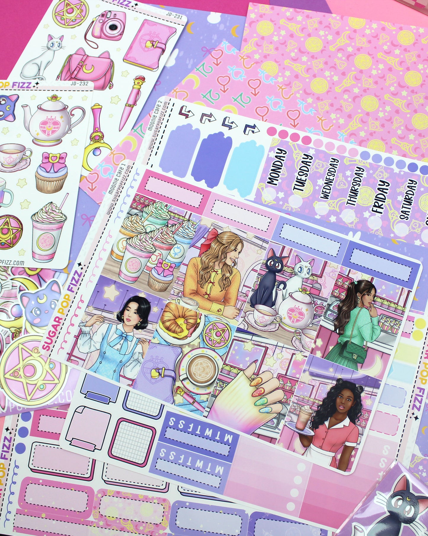 Moonie Cafe Standard Vertical Weekly Kit
