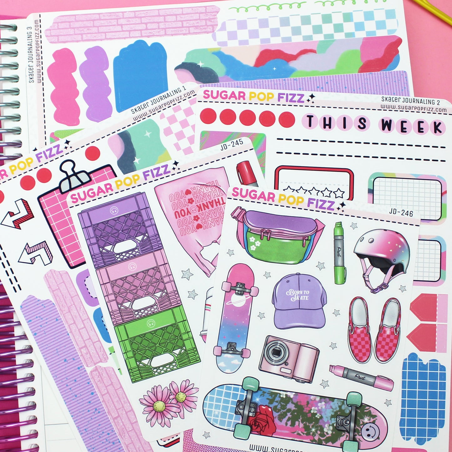 Skater Journaling BUNDLE