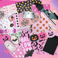 Pink Halloween Scrap Pack (3 sizes)