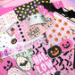 Pink Halloween Scrap Pack (3 sizes)