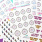 In Dolly We Trust Doodle Stickers - D539 *exclusive art* - RETIRING 12/6