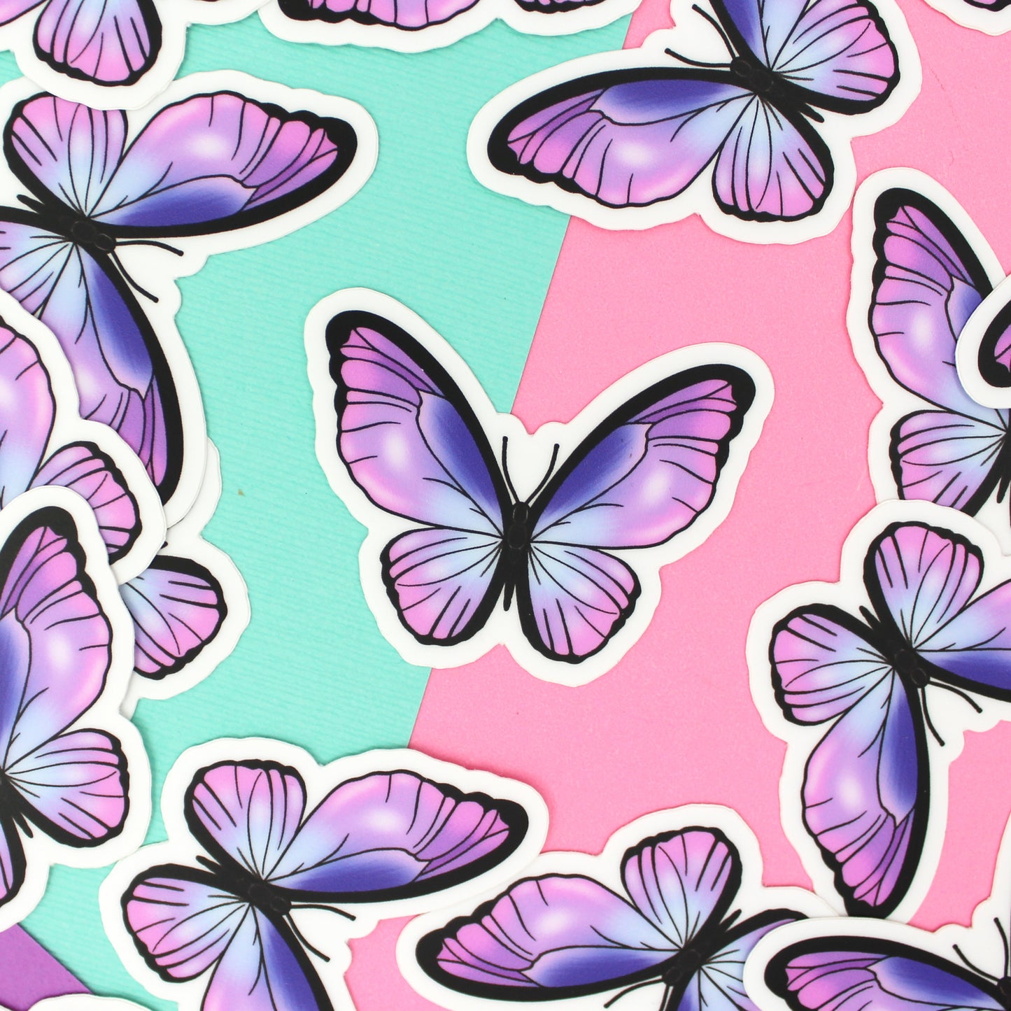 Butterfly Vinyl Sticker - VNL117