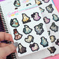 TS Eras Ghosties Doodle Stickers - D583