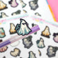 TS Eras Ghosties Doodle Stickers - D583