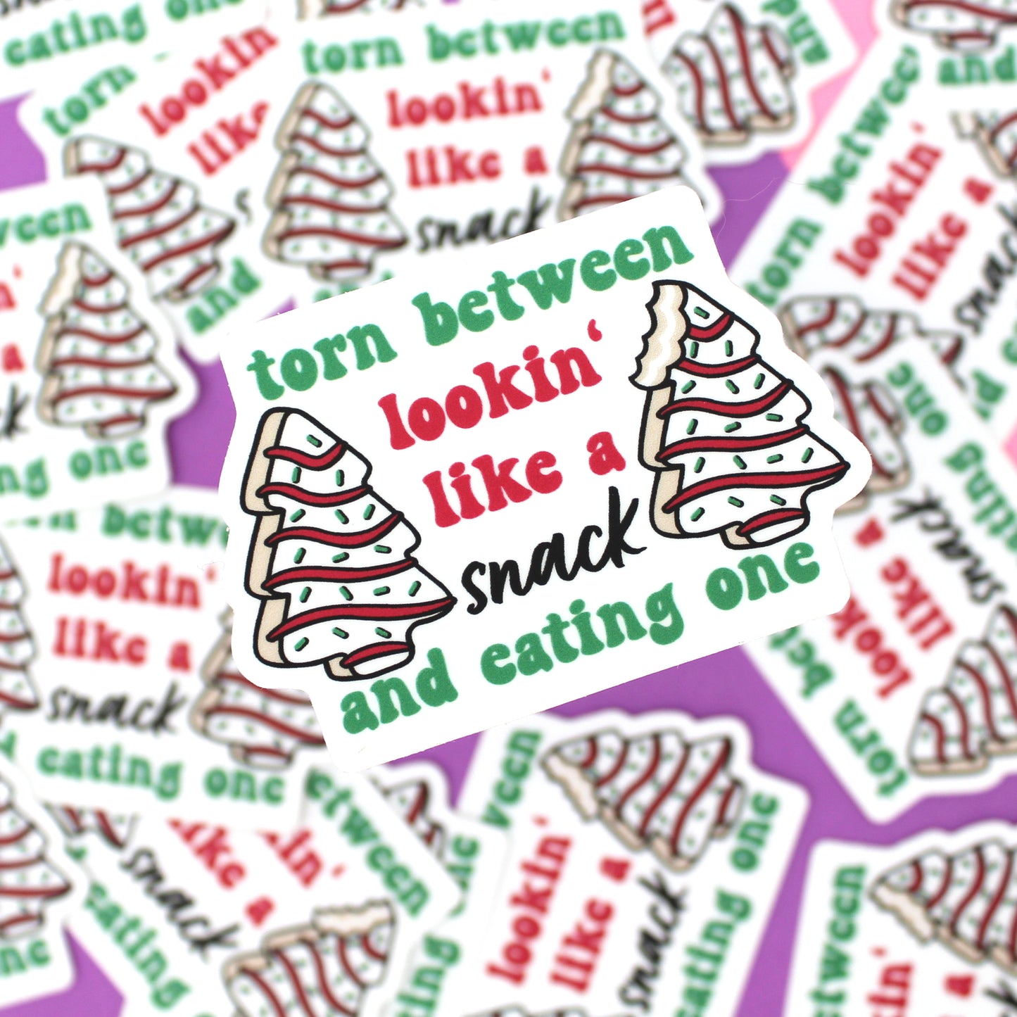 Lookin' Like a Snack Vinyl Sticker - VNL111