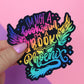 Book Phoenix LARGE Premium Matte Sticker - LDC104