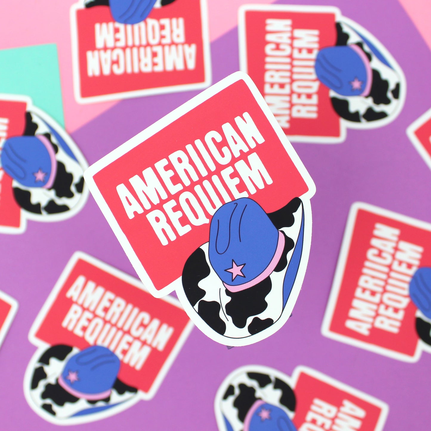 American Requiem LARGE Premium Matte Sticker - LDC133