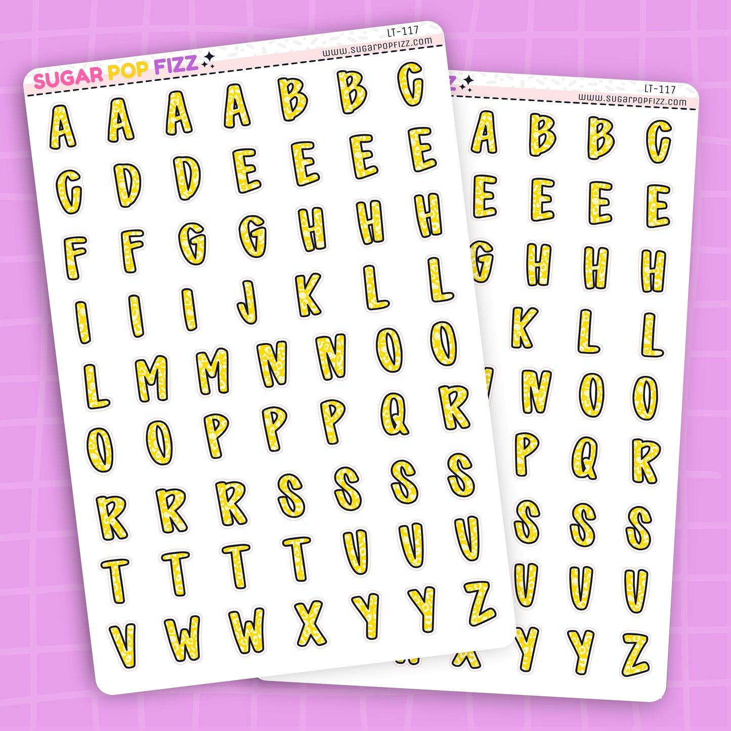 Roller Disco 1 LETTERS - LT117