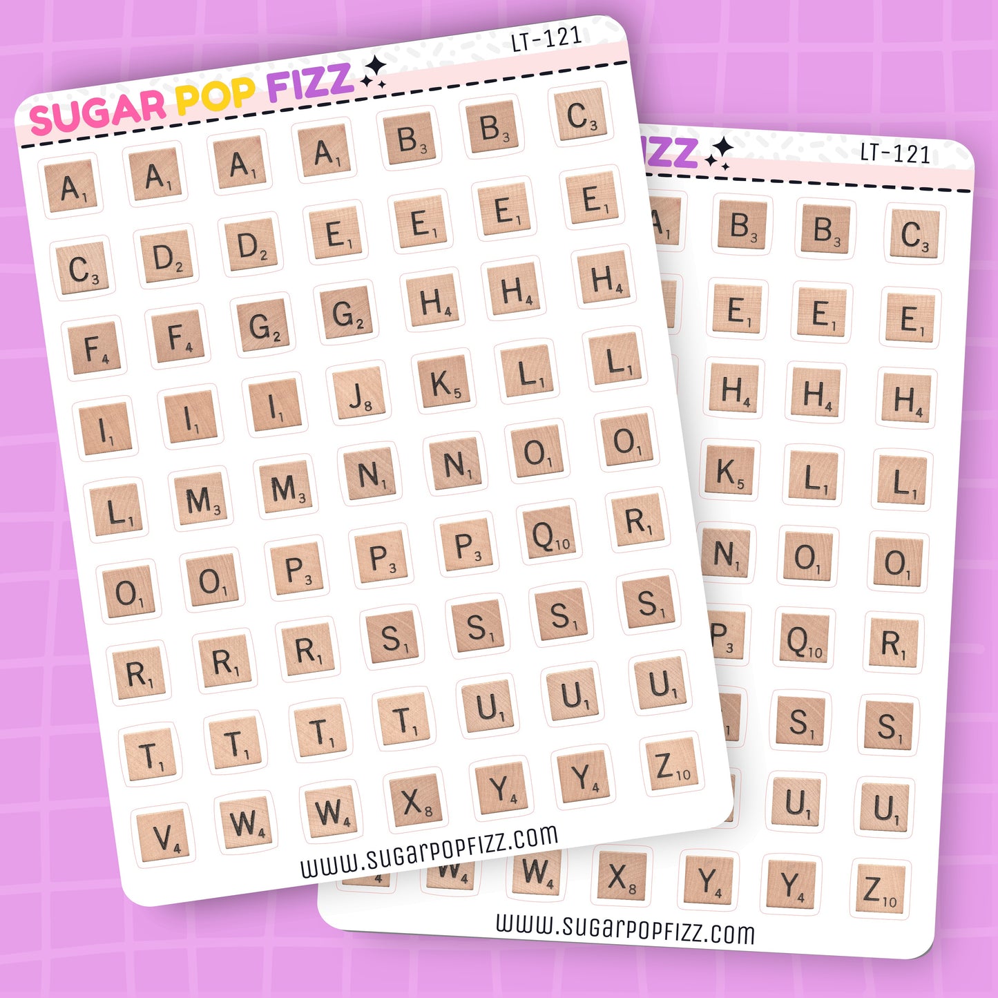 Scrabble LETTERS SMALL - LT121