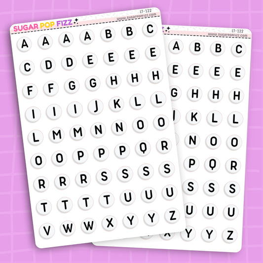 Bead LETTERS - LT122