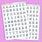 Holo Balloon LETTERS - LT125