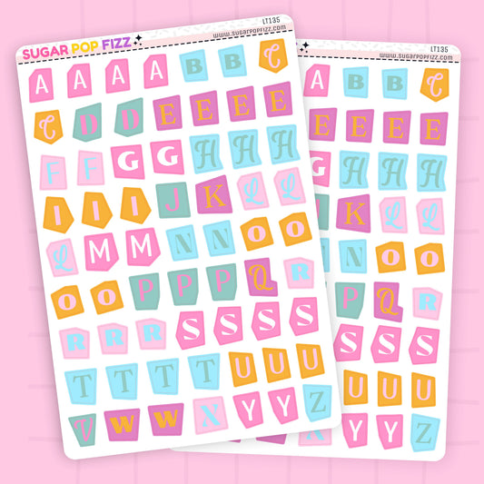 Birthday Bash LETTERS - LT135