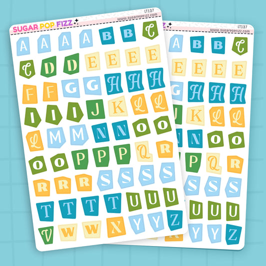 Debut LETTERS - LT137