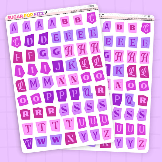 Speak Now LETTERS - LT139