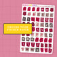 RED LETTERS - LT140