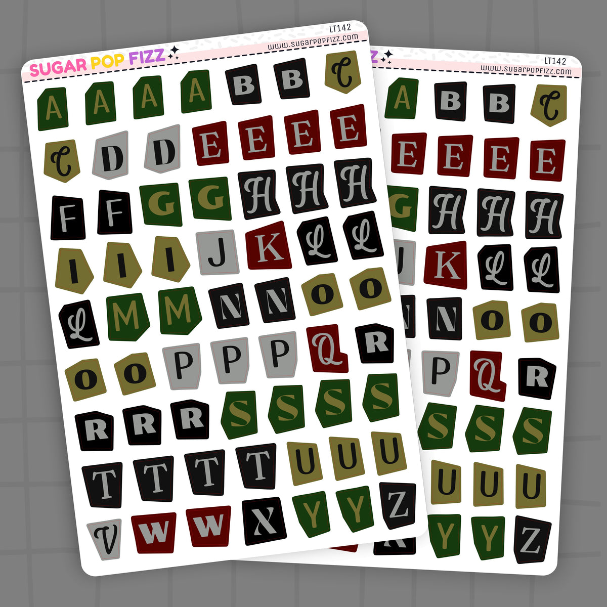 Reputation LETTERS - LT142