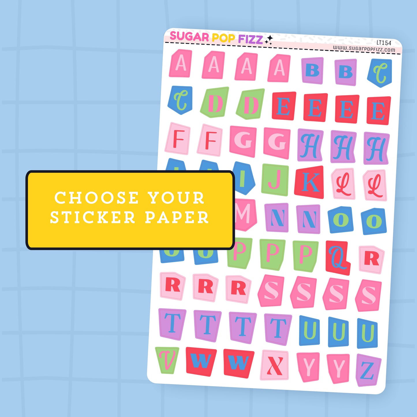 Skater LETTERS - LT154