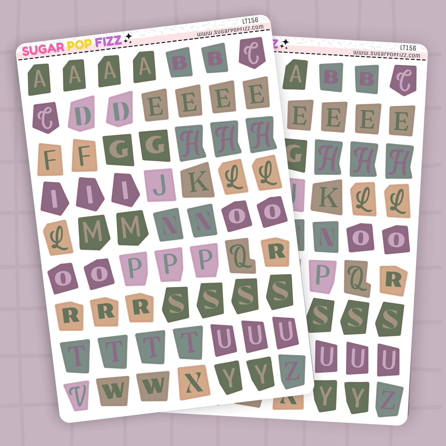 Practical Magic LETTERS - LT156