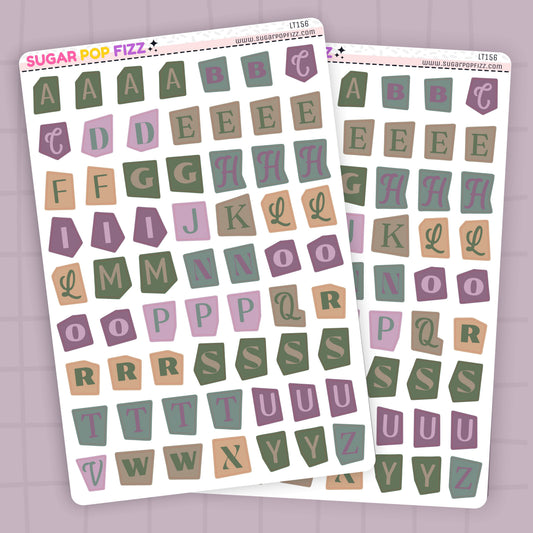 Practical Magic LETTERS - LT156