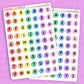 Rainbow Bead LETTERS - LT158