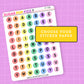 Rainbow Bead LETTERS SMALL - LT160